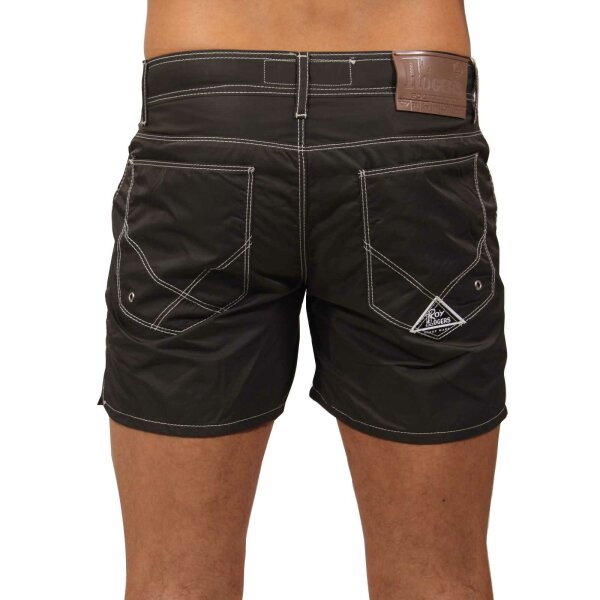 wawiHEROES ROY ROGERS Herren Bade Short SEVEN BELL in Dunkelgrün 2.Wahl!!!