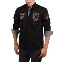 wawiHEROES PONTTO Herren Langarm Hemd MODERN FIT 4015 in...