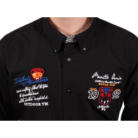 wawiHEROES PONTTO Herren Langarm Hemd MODERN FIT 4015 in...