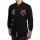 wawiHEROES PONTTO Herren Langarm Hemd MODERN FIT 4021 in Schwarz